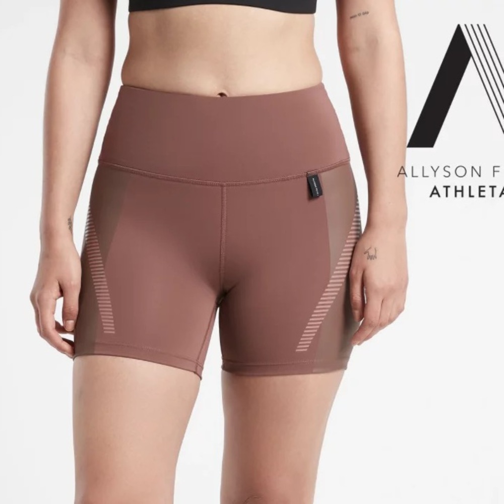 Athleta Allyson Felix Legendy Biker Shorts